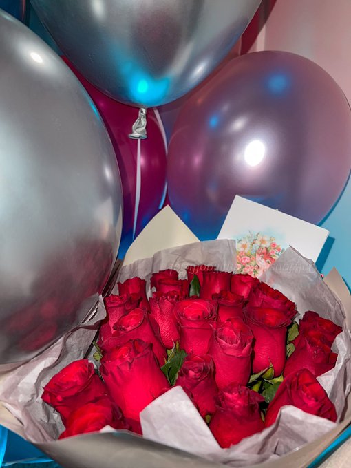 Thank you so much for all the congratulations and a smile on my Birthday.  Thank you for the gorgeous