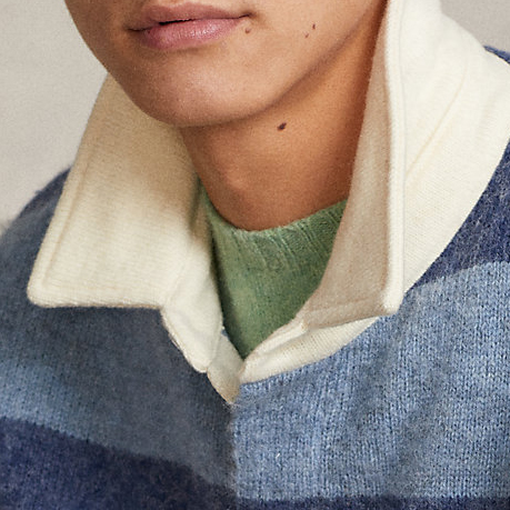 ralph lauren executive: we have twice as many sweaters as we expected to have at this point in the season. what do we do?

me, a genius stylist: say no more