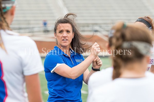 Congratulations to Kelly Hughes on being named the Maryland Girls Lacrosse Coach of the Year by the NFHS Coaches Association. <a href="/NFHS_Org/">NFHS</a> <a href="/MPSSAA_Org/">MPSSAA</a> <a href="/MCPSAthletics/">MCPS Athletics</a> <a href="/LaxSherwood/">SherwoodGirlsLAX</a> 
Picture taken by Jacqui South Photography