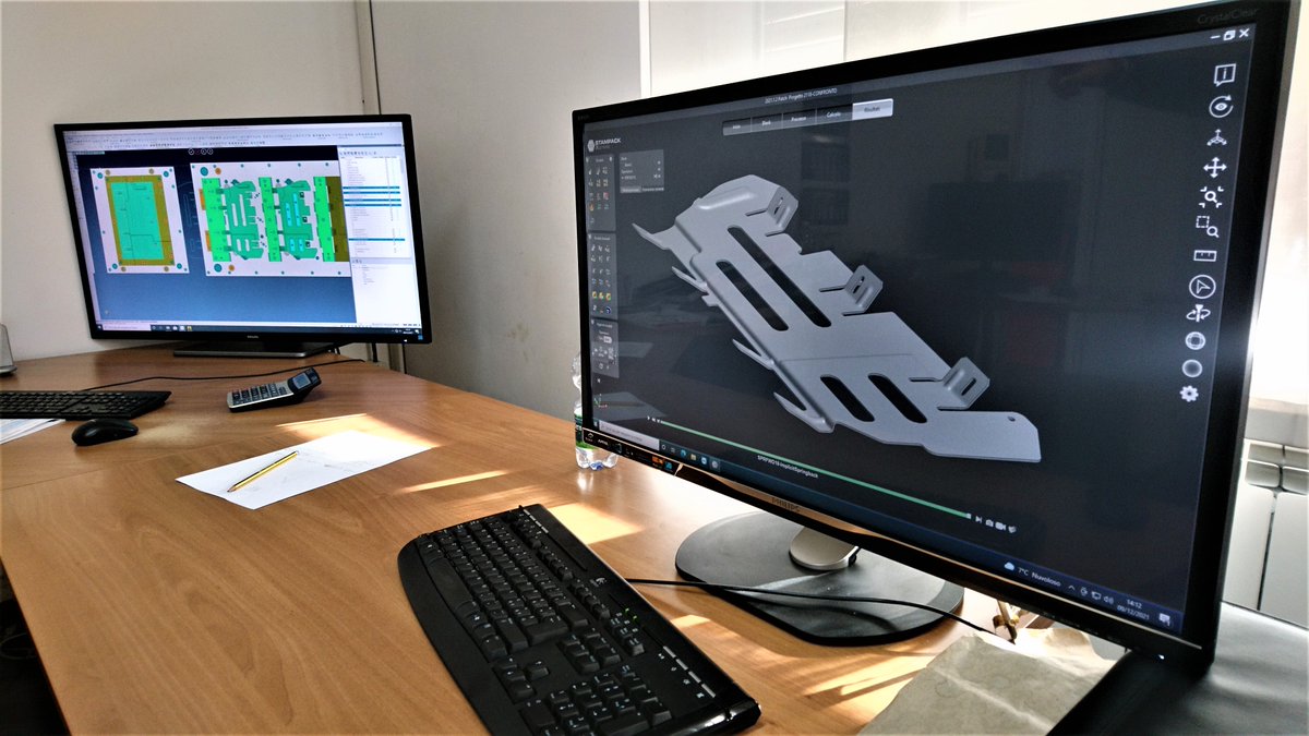 VisionForming's tweet image. Simulazione solida fatta dal cliente dopo un solo giorno di corso su Stampack Xpress.. con calcolo Springback e compensazione.
vision-forming.it
#simulazione #stampack #imbutitura #stampoapasso #automotive