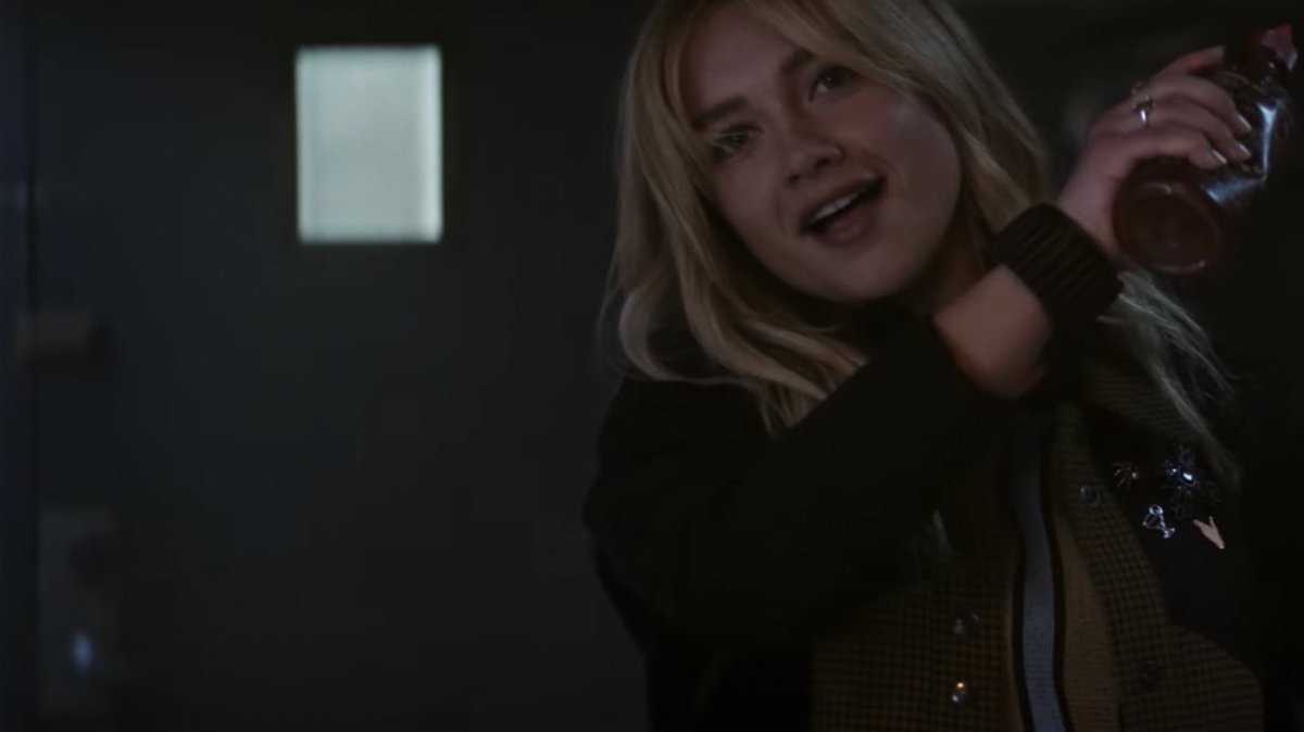 wandasolsen's tweet photo. WE’RE GETTING SO MUCH MORE OF YELENA OMG #Hawkeye https://t.co/H8QnIoQcM3