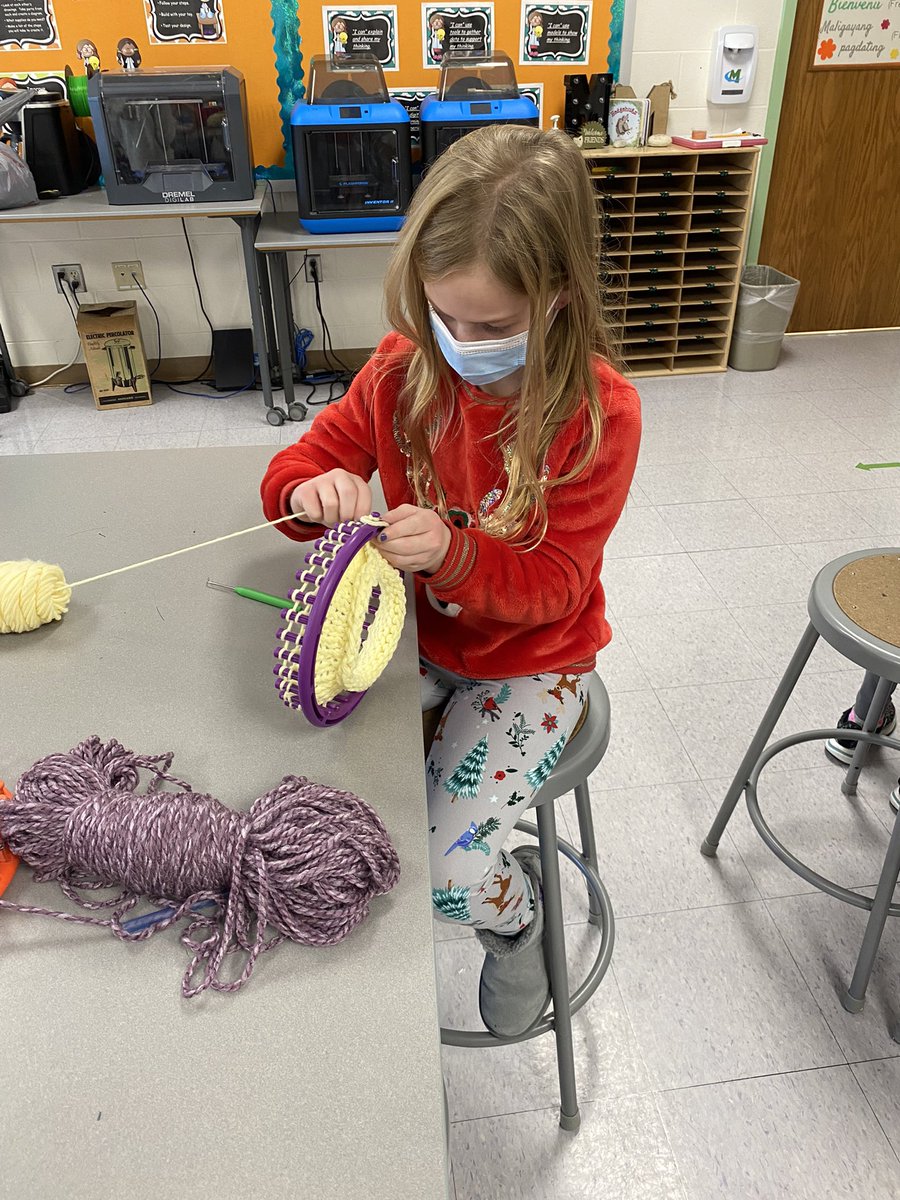stemMEMurphy's tweet photo. First hat done! #MasonMoment #KindnessStartsAtME #HatsforHomeless https://t.co/Yu6lBddE5T