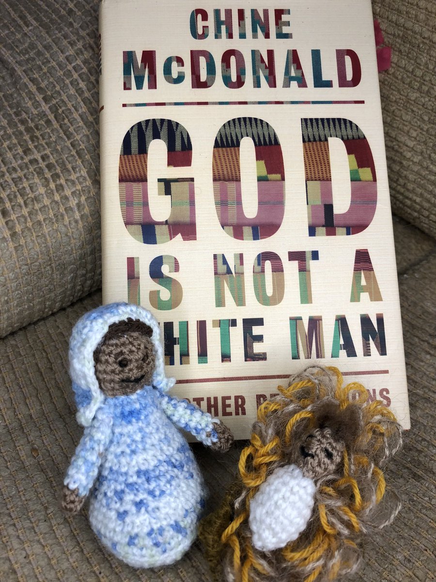 lapsangsusie's tweet photo. I might have to change my username to #covertcrochetantiracist! Here’s the latest photo of Mary and Jesus. Joseph is in progress… https://t.co/ByUECnzdBA