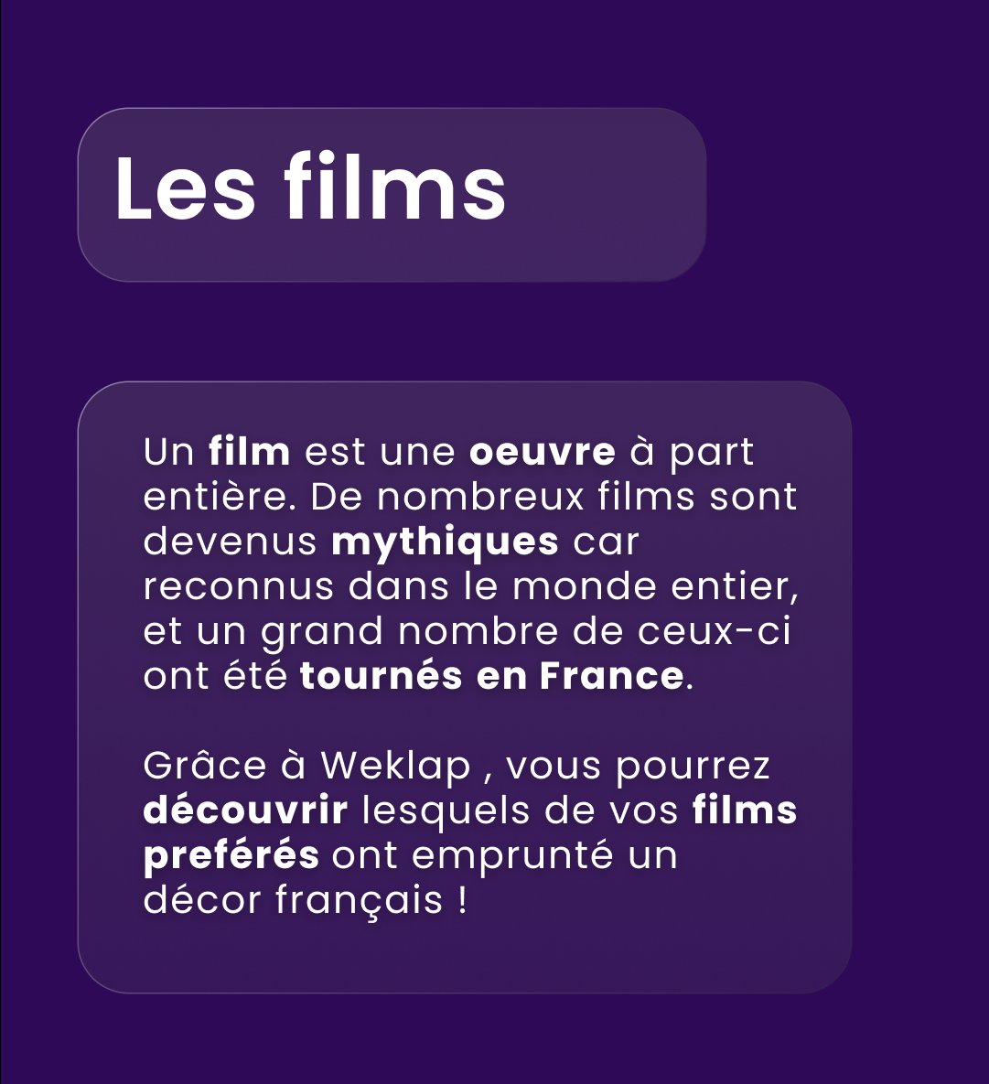 WeKlapFr's tweet photo. Helloo, 
Voici notre premier post sur un film présent sur notre site ! 
Petit conseil : allez le regarder !

#weklap https://t.co/k9ZEHPR038