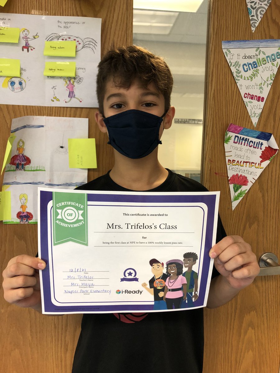 hmtrif's tweet photo. Last week our class reached a major accomplishment and had a pass rate of 100% on our iReady lessons! We celebrated with popsicles and extra recess! I am so proud of my Sharks!⭐️✨@NPESharks https://t.co/Zp1yLDiKnp