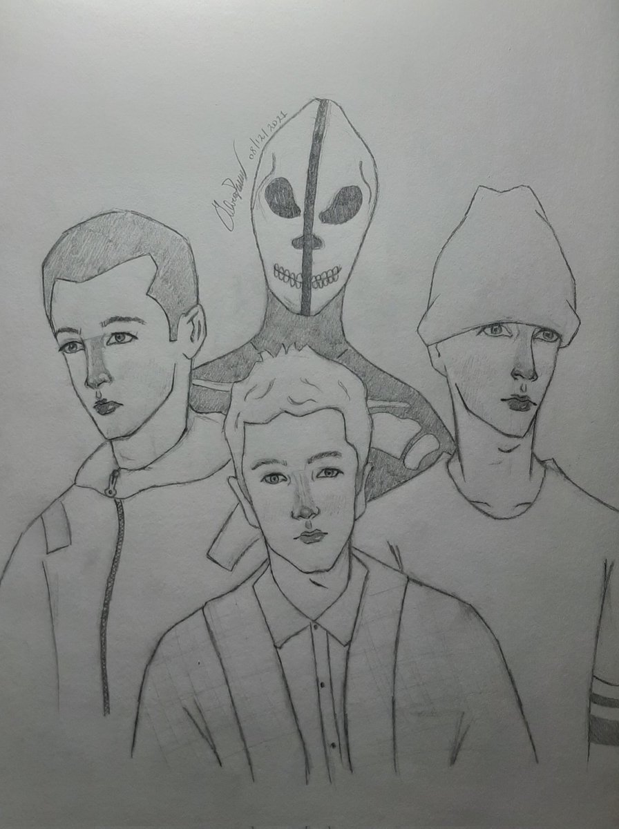 silviasarts's tweet photo. The eras 

@tylerrjoseph @twentyonepilots 
[#cliqueart #art #artist #drawing #digitalart #traditionalart #krita #kritaart #tylerjoseph #twentyonepilots #scaledandicy #blurryface #trench #vessel #regionalatbest #selftitled] https://t.co/Q3z2K47MOQ