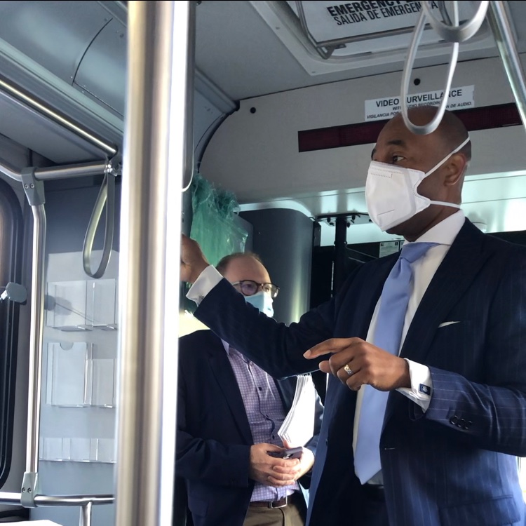 civicdesignctr's tweet photo. Thanks @WeGoTransit for hosting a bus ride in honor of Rosa Parks along the street of her namesake. We were delighted to see the council members &amp; state legislators on the bus supporting transit and the legacy of Rosa Parks. @HaroldLoveJr @beckfortn @SharonWHurt @freddieoconnell https://t.co/NLJzwyxgiV