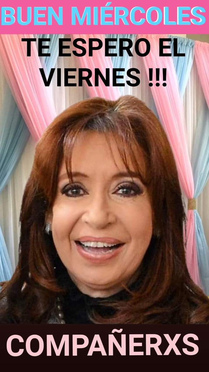 marcelapaiosa's tweet photo. #TodosConAlbertoCristinaYLula 
La Democracia se Festeja y si es Peronista Mas!!! https://t.co/3cvbVjFLC8