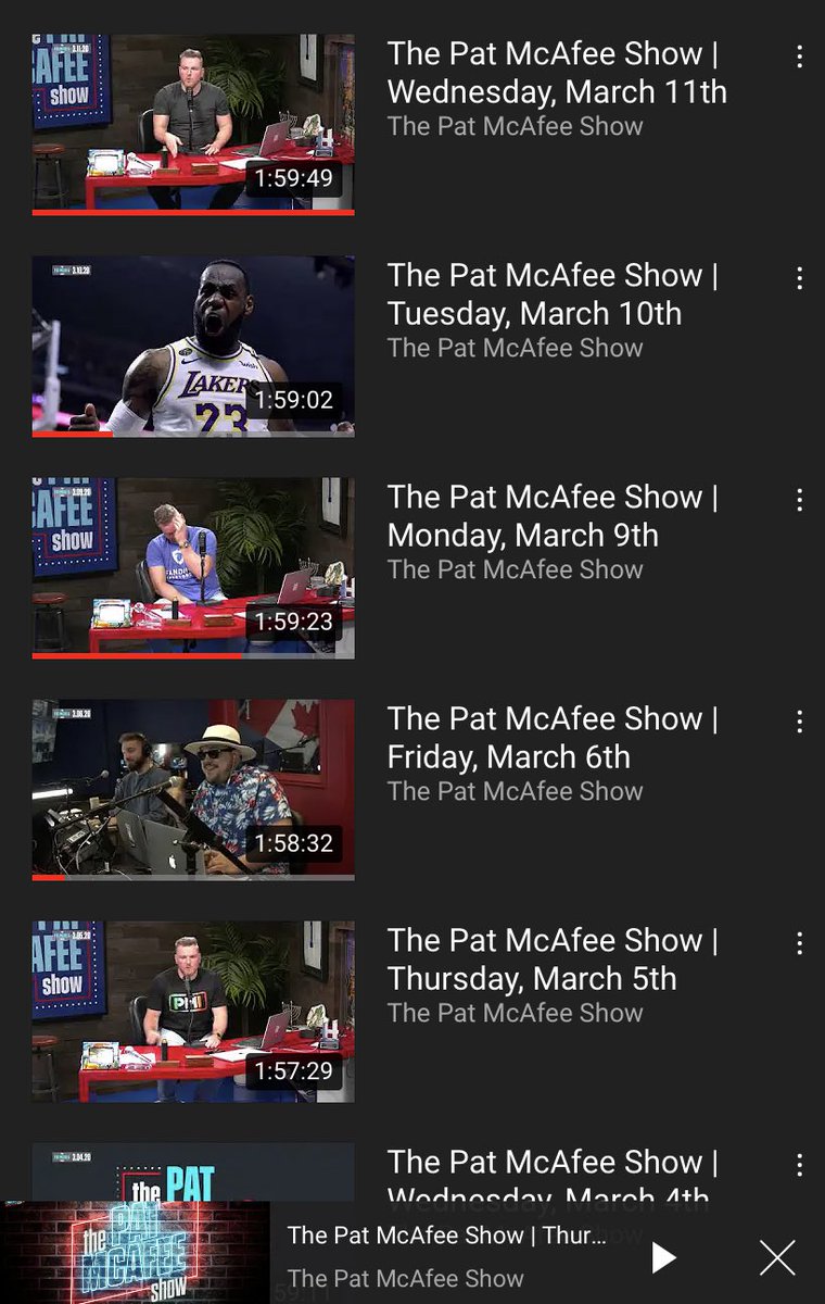Jordan42Mc's tweet photo. #PMSFANDUELFAMILY March 9th 2020. Look at how empty and clean that desk is! @PatMcAfeeShow @OfficialAJHawk https://t.co/f7wjVlx9uM