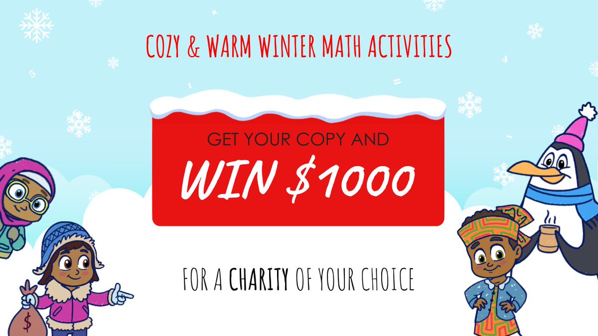 Teachers are starting their holidays early with the Cozy &amp; Warm Math Bundle and qualifying to win! What cause would YOU support if you won $1000?
go.zorbitsmath.com/cozy-and-warm-…
<a href="/MsPR_Tweets/">Sarah Pelaccia-Reaume</a> <a href="/MsDespins/">Ms. Despins</a> <a href="/MsLeporeK/">Kaitlin Lepore (she/her)</a> <a href="/mllemolzanclass/">Mlle Molzan</a> 
#TeacherTwitter #MTBoS