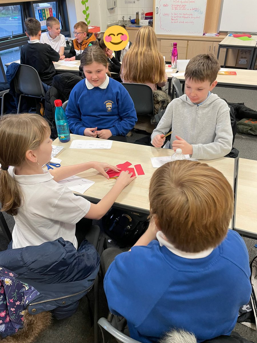 Miss_LDuncan's tweet photo. We had lots of fun with our French Christmas game in P5/6. We had to read and translate the words from French into English to see if we had it on our boards. 🎄🇫🇷 @Cuiken_Primary #OU_SCILT #1plus2 https://t.co/W3Dfh3sy7E