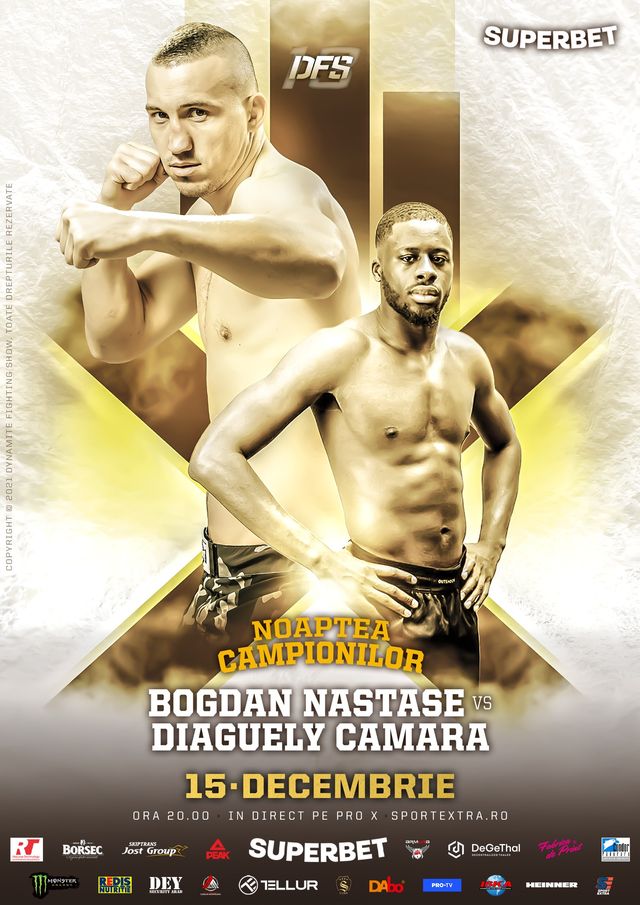 kickboxing_ro's tweet photo. 🇷🇴 Bogdan Năstase (10-0 DFS) has kept his undefeated streak intact since joining Dynamite Fighting Show in 2018. “The Shepherd” will face Muay Thai and kickboxing world champ 🇫🇷 Diaguely Camara (25-4-2) in middleweight match LIVE on Sport Extra. #DFS13 🔥 https://t.co/drFoC9EZNb