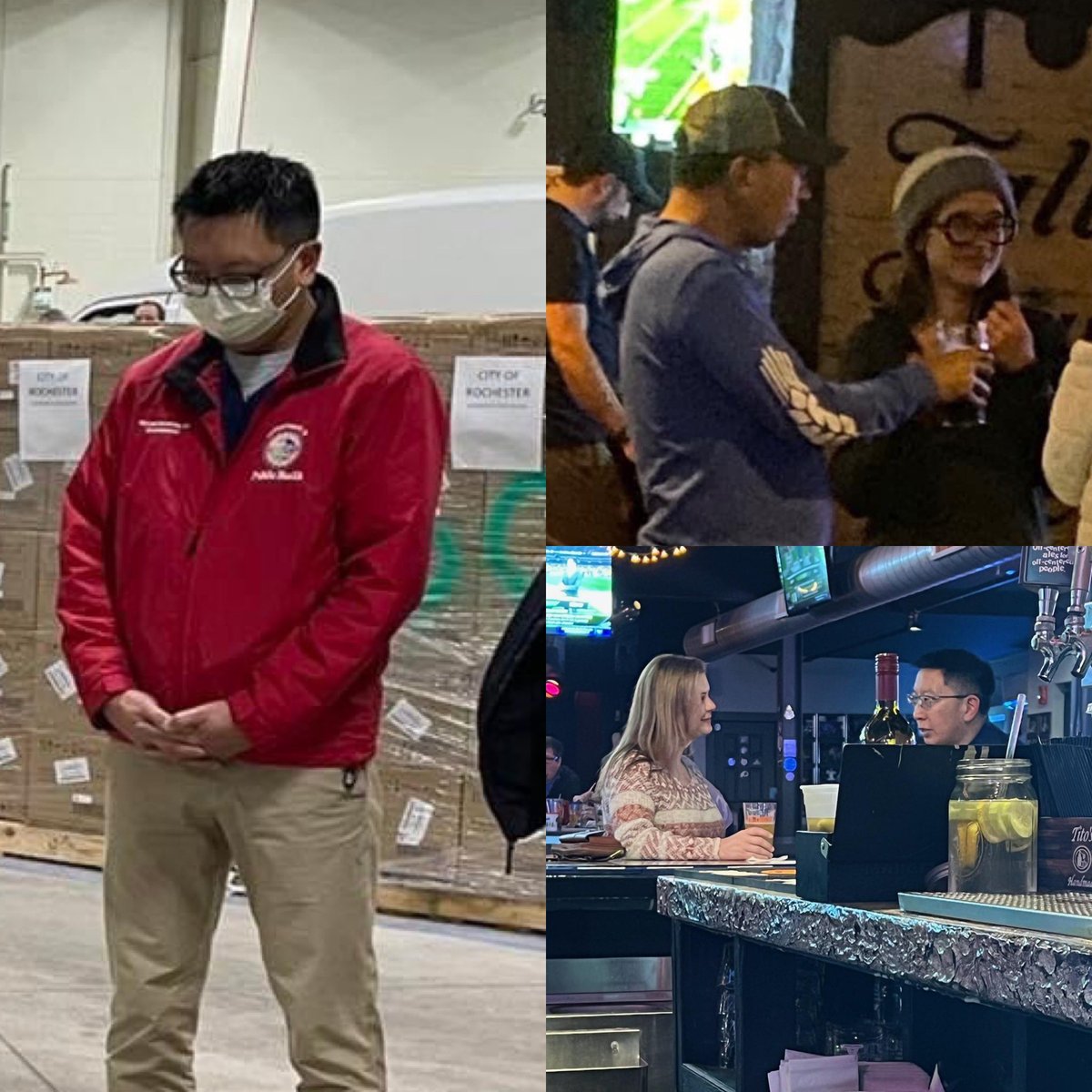iamjobqueen's tweet photo. @DrMikeMendoza That look when you know the social media Patriots already have the maskless pics of you at the crowded bars and you are ‘forced’ to stand in front of the cameras at a Covid presser with your mask on...
#Mendozacron
#fraudMD https://t.co/ruhbWVQCn5