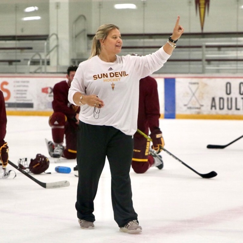 TheSunDevils's tweet photo. The @NSCA College Strength &amp; Conditioning Coach of the year is a Sun Devil! 😈

Congratulations, @lianeblyn! 💪👏 #ForksUp