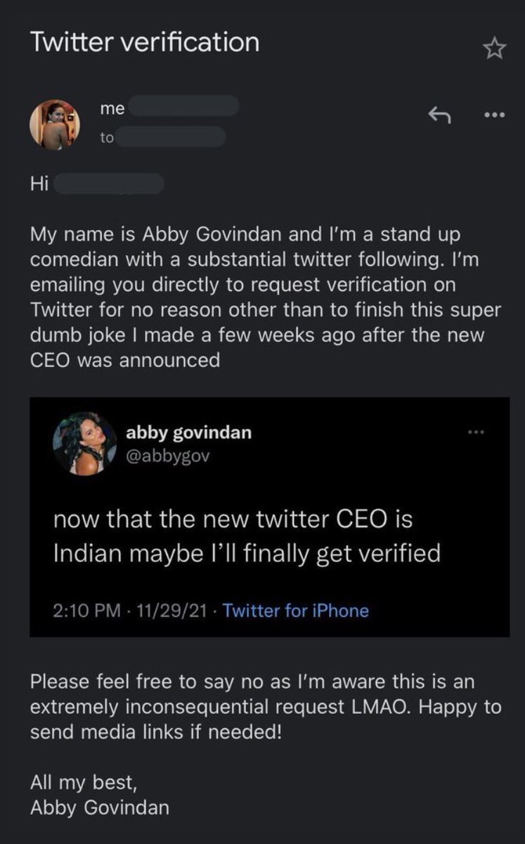 what if I told you guys I got verified as a bit (I’m being serious this time)