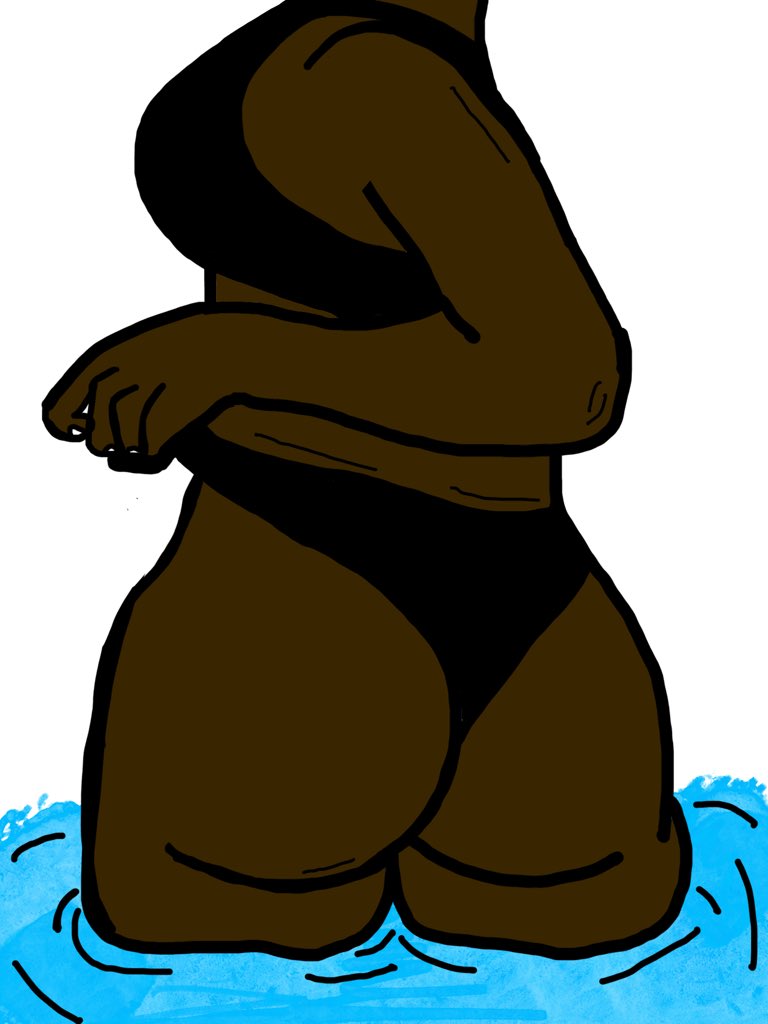 ‘Holiday Babe’ 👙

#cr8tivewallflowerinc #illustration #black #illustratorsontwitter