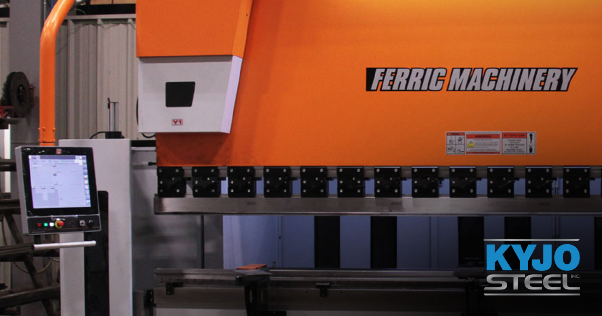 What sets our forming services apart?

✅ Ability to form to a variety of shapes and sizes
✅ Two ERMAK 300 Ton Hydraulic Brake Press
✅ Form anything from gauge material up to 1-inch thick
✅ Stainless steel, aluminum, 44W to AR400 material

kyjosteel.com/services/formi…