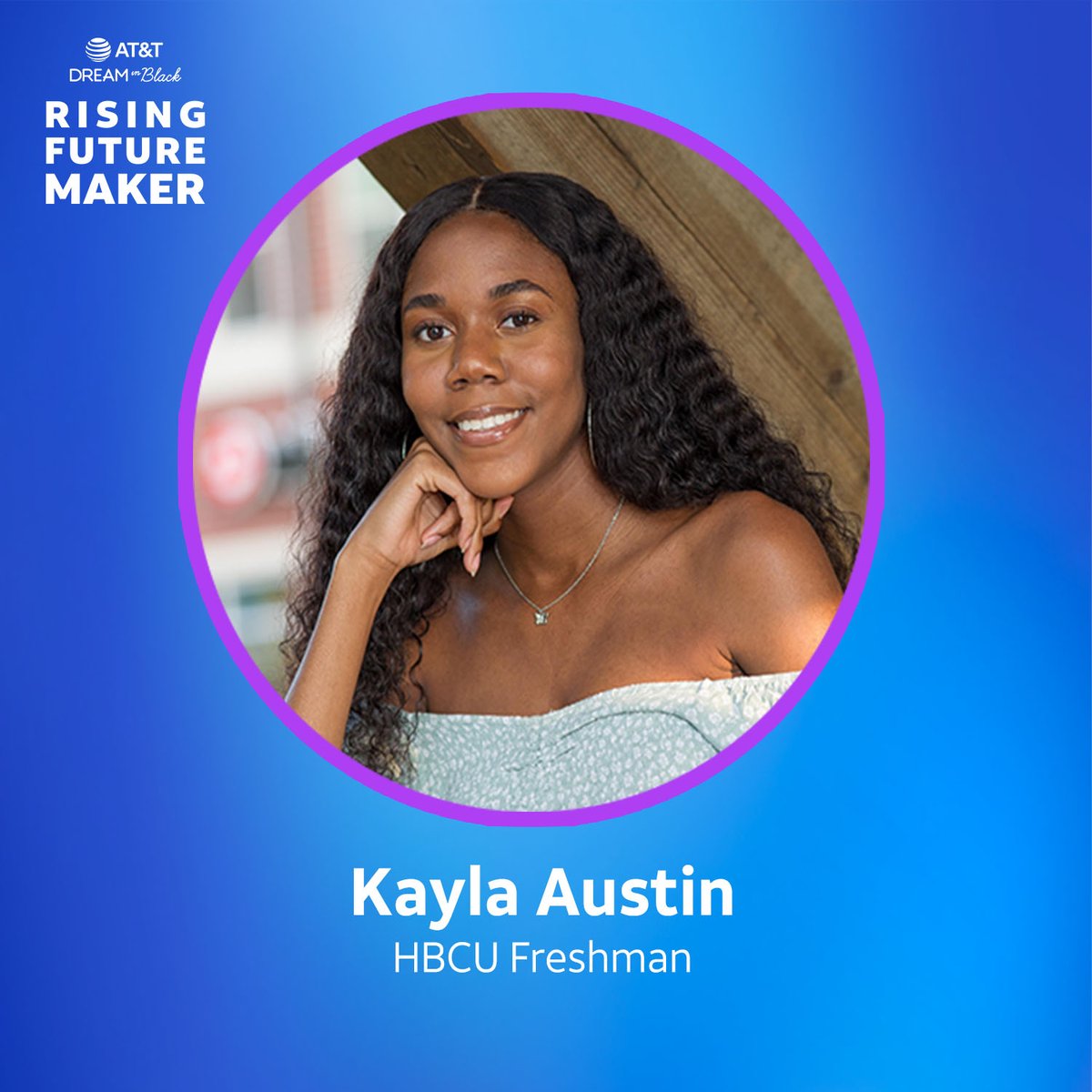 HowardU's tweet image. We are excited to recognize the inaugural class of the @ATT Dream in Black HBCU Rising Future Makers! This class features three Bison who are making amazing accomplishments in their communities and on campus. Congratulations again! 

🗞: att.com/dreaminblack