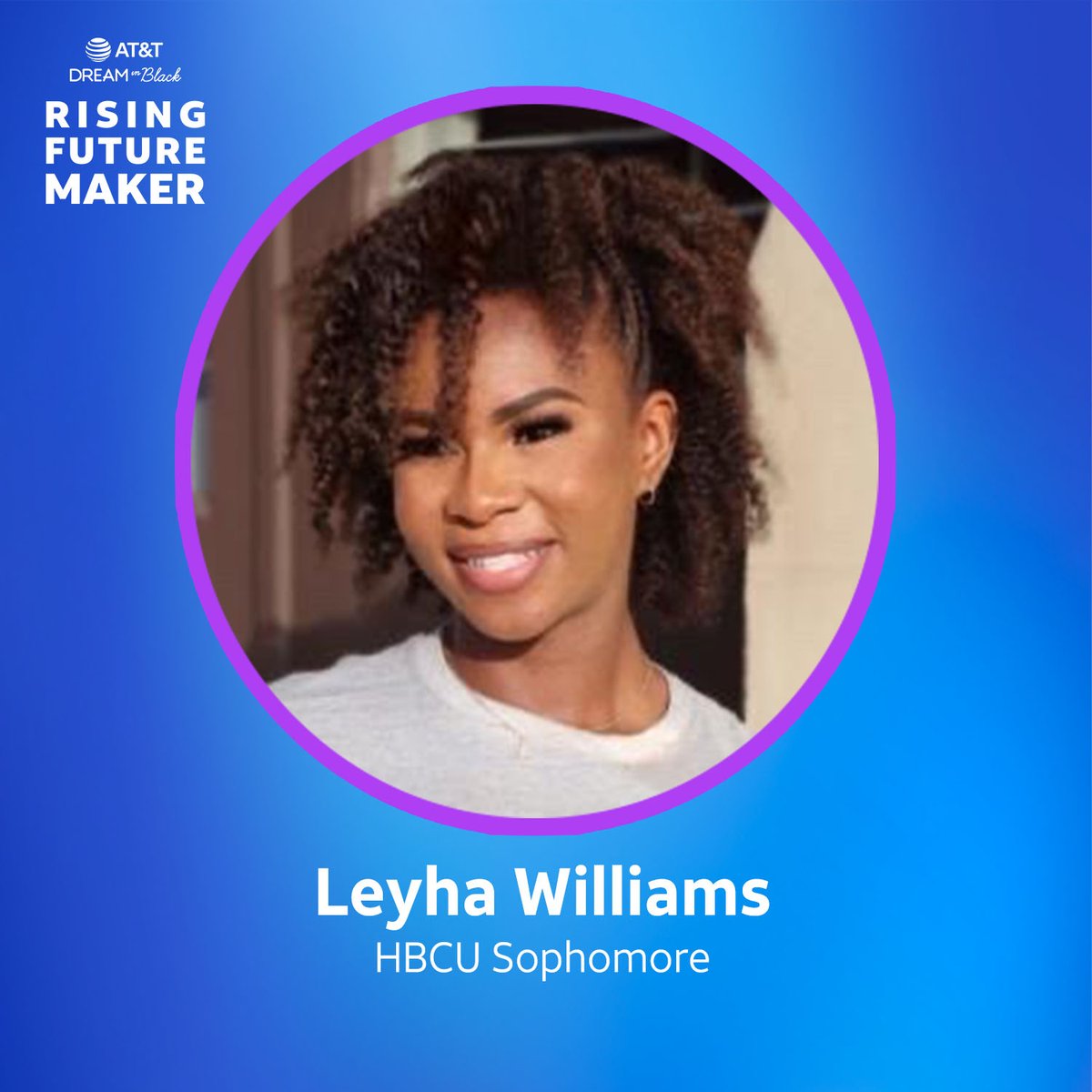 HowardU's tweet image. We are excited to recognize the inaugural class of the @ATT Dream in Black HBCU Rising Future Makers! This class features three Bison who are making amazing accomplishments in their communities and on campus. Congratulations again! 

🗞: att.com/dreaminblack