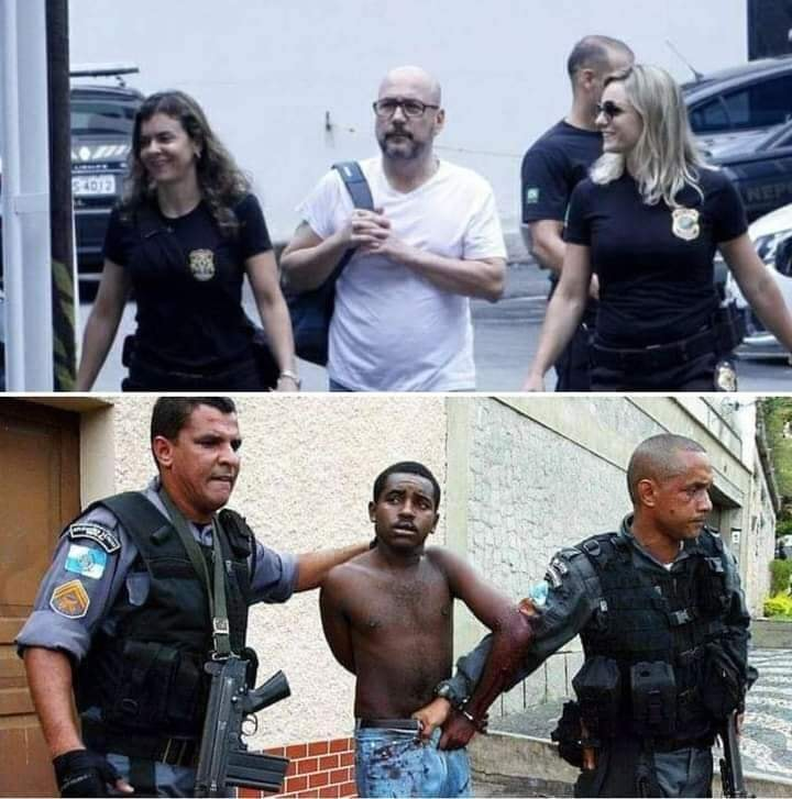 Você consegue adivinhar qual dos dois roubou 450 milhões da Fecomércio do Rio de Janeiro e qual roubou um litro de leite no Extra?