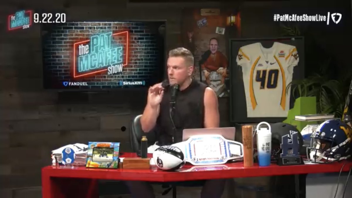 SurlyVan's tweet photo. @PatMcAfeeShow heard your interview with @AdamSchein before you started on September 9th 2020 on MDSR. it took until 9/22 before I started guzzling the McAfee koolaid and been listening every since. Thank you for the content! Time to break out the gabagool!
#pmsfanduelfamily https://t.co/dTfdHk0T7Z