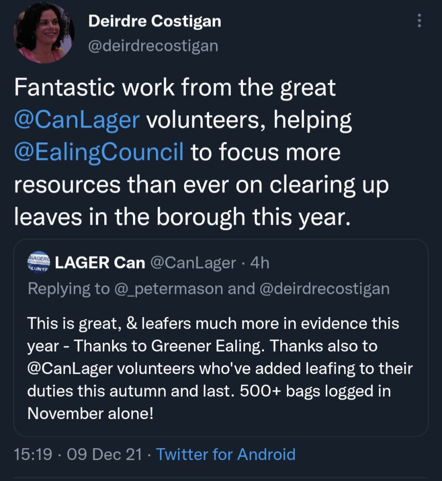 DvdMrsdn's tweet photo. @CanLager @EalingIndys @EalingCouncil @P15pm @ealingbroadway @IanSpeed2 @AlanDyeNB @EalingLWA @darekn Not political. https://t.co/rx5uHlIgGp