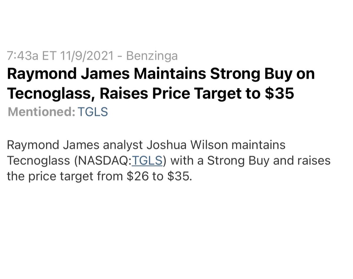 Kevin_W81's tweet photo. $TGLS -45% after short report. They said CEO sold cocaine in year 1996 but charges dismissed 😅

$500M annual revenue, pays dividend, profitable company, Q3 revenues +26%, U.S revenues +213%, Raised 2021 revenue outlook, Analysts issued $35-$38 PT last month https://t.co/qqxo0PpzTs