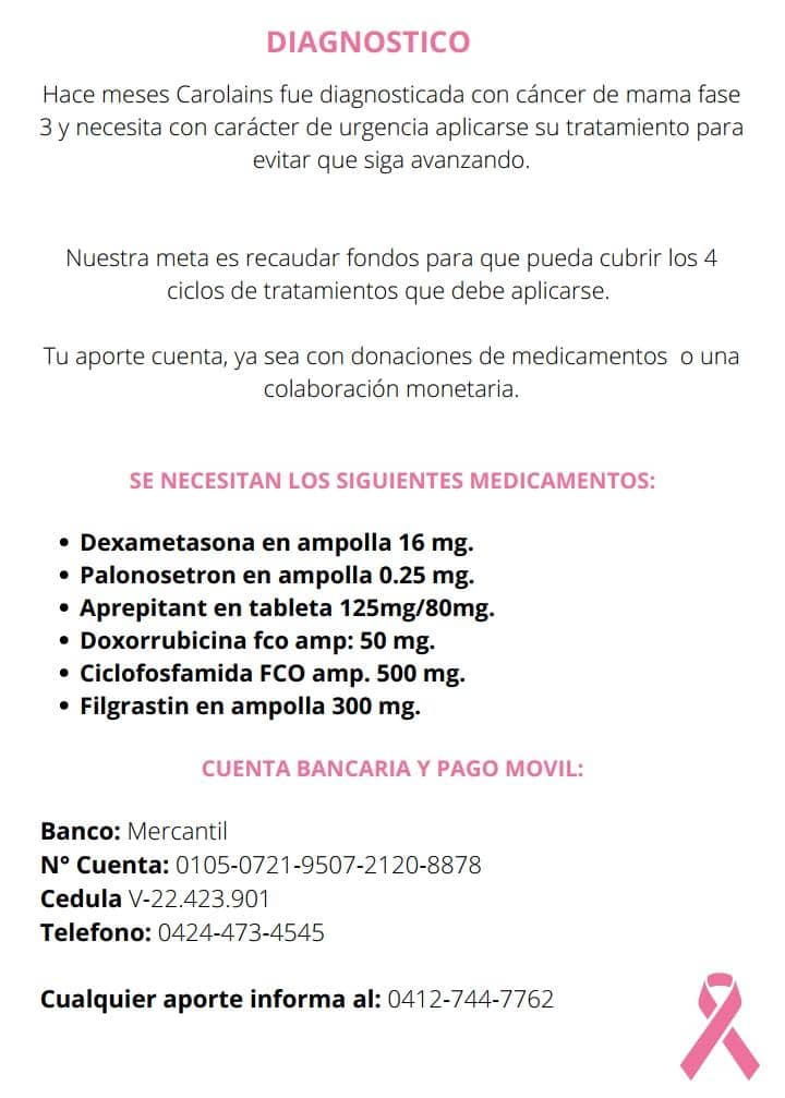 NellTropolis's tweet photo. Hola, que tal!! No suelo hacer este tipo de publicaciones pero mi compañera y amiga necesita una mano amiga, hace 1 mes fue diagnosticada con #cancerdemama estadio III y estamos buscando ayuda, donaciones, aportes para su tratamiento, cualquier aporte es importante @holareserve https://t.co/ufAyKAQhv7