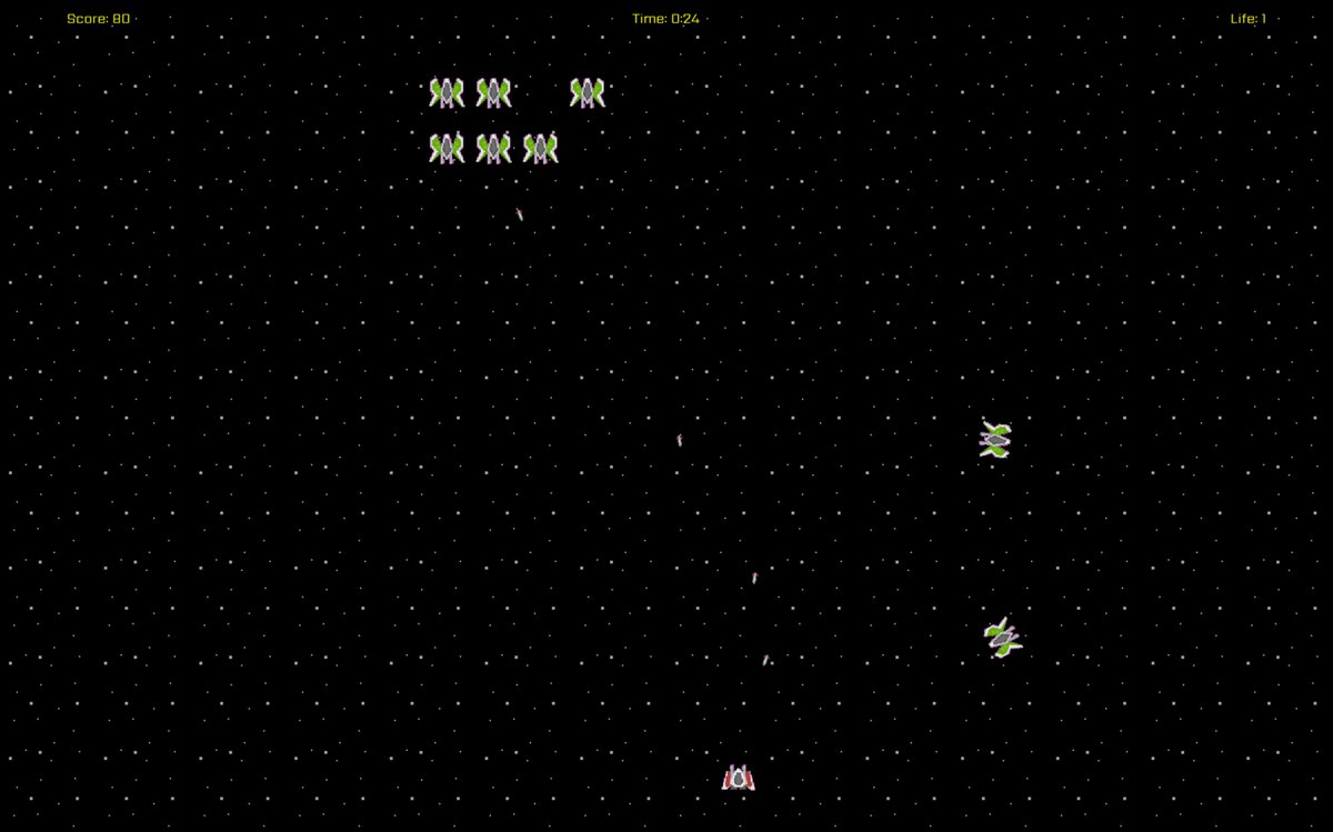 ObscurelyMe's tweet photo. Attempts to add fullscreen support How it started vs. How it's going...#indiedev #UltraCosmoInvaders now available in alpha on @itchio https://t.co/CfpOQloLbQ