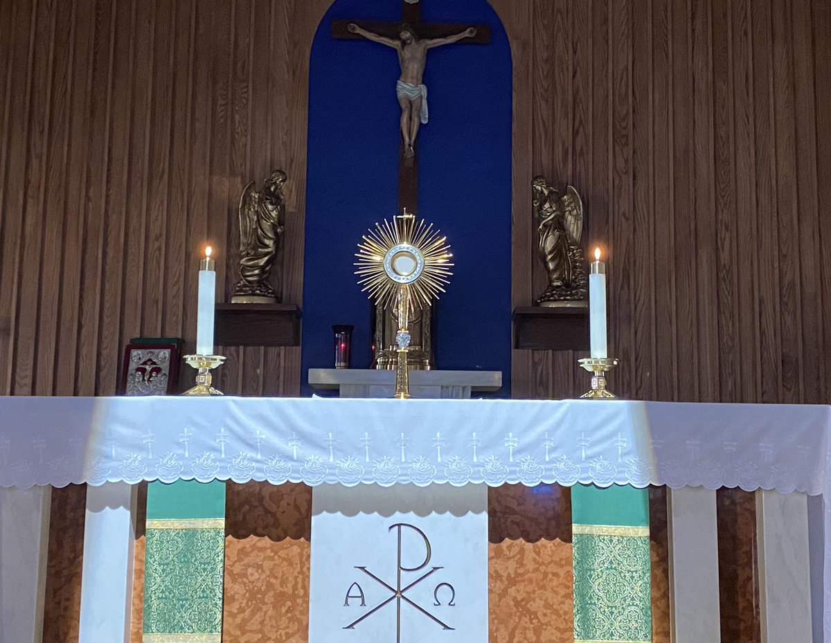 SAFAfamily's tweet photo. Prepare for the nativity of the Christ Child. 

Now until 7 pm.

Every Thursday from 12 - 7 pm.
St. John The Evangelist Catholic Parish church
4603 St. Johns Way, SAT 78211

#Adoration #JesusChrist https://t.co/UOBghsx8eI