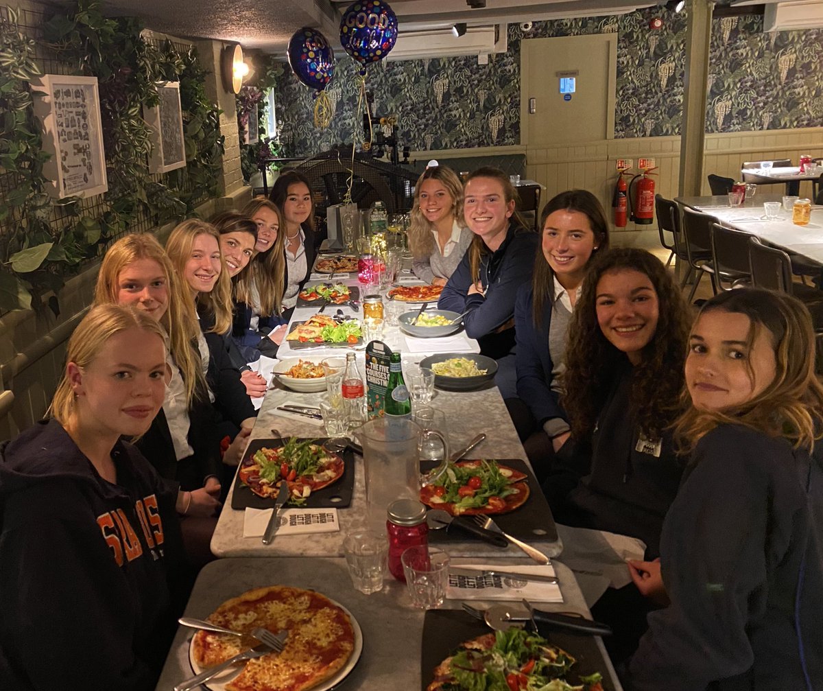 Celebration time with the 1st VII after a hugely enjoyable 5 years! #WillMissYouLots 💥