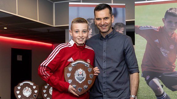 AberdeenFCYouth's tweet photo. ACADEMY AWARDS 2021 🏆 

The U12s Neale Cooper Award winner is Max Pocklington 👏🏻 https://t.co/BRrqPTMS4S