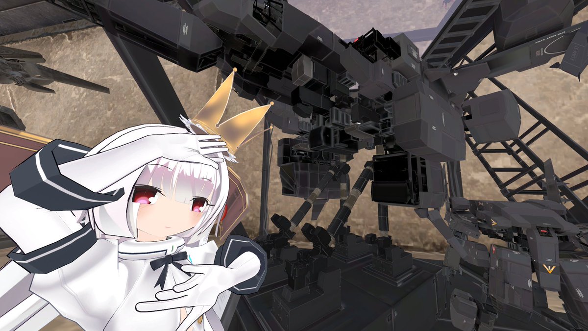 ソロVketで自撮りを堪能した後力尽きて馬師村で寝てました 