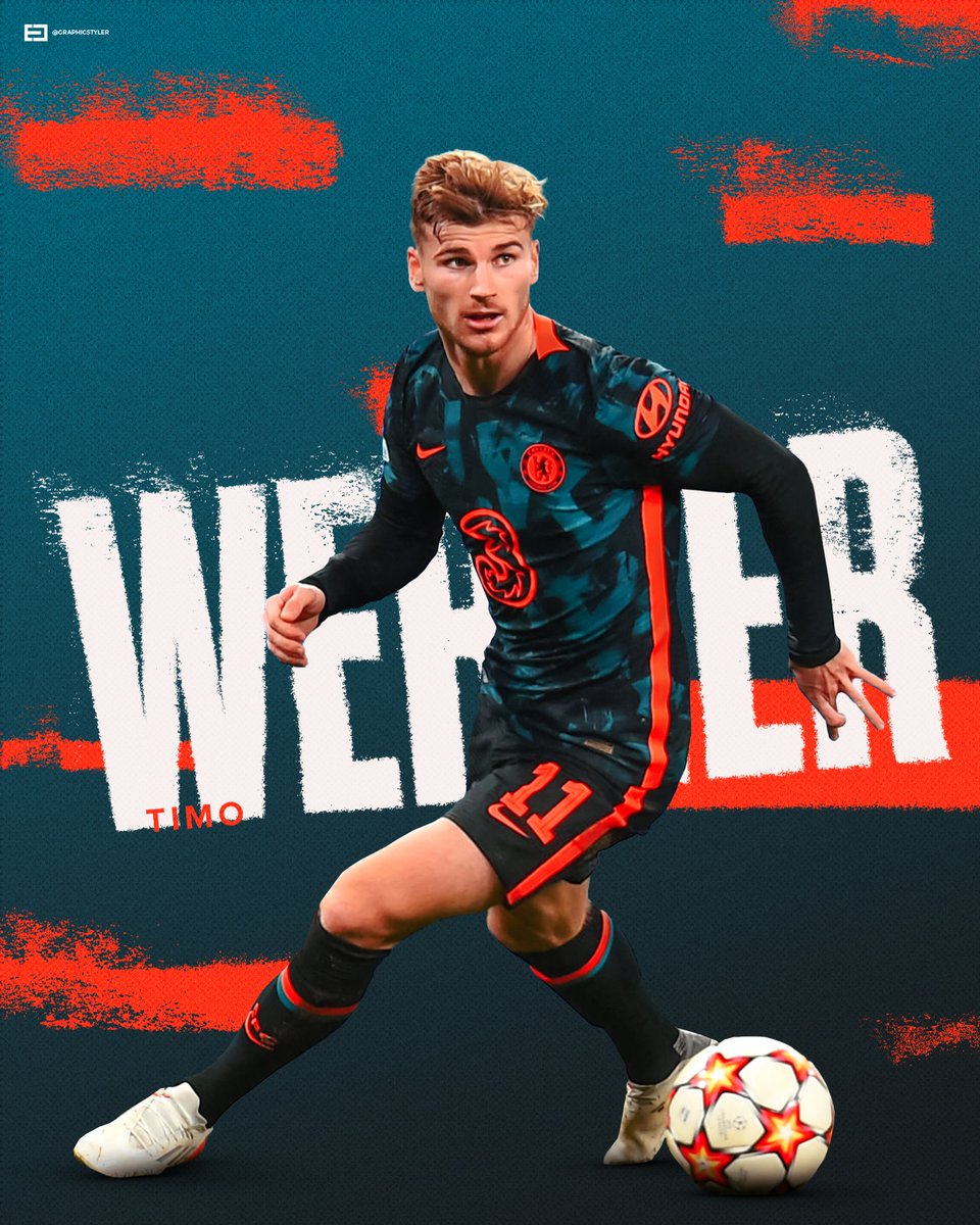 tylerjgraphics's tweet photo. 2 goals and 1 assist ⚽️⚽️
@TimoWerner @ChelseaFC #smsports #UCL #ZenitChelsea https://t.co/AwWwqtjatQ