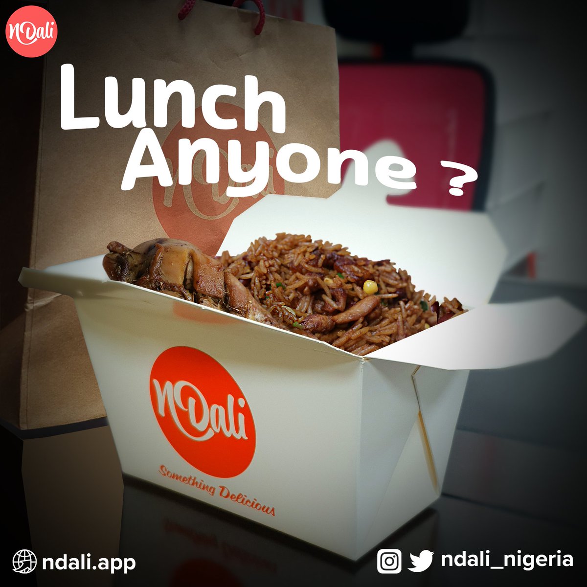 ndali_nigeria's tweet photo. Want to show love to a special person or yourself?
Order from Ndali Restaurant via https://t.co/INGZ82QEjV and have your meals delivered to you fast or download the Ndali app on Google play.
Free delivery for Ikoyi, VI and Lekki Phase 1 residents.
#somethingdelicious #ndaliapp https://t.co/ESRQ9lBCqB