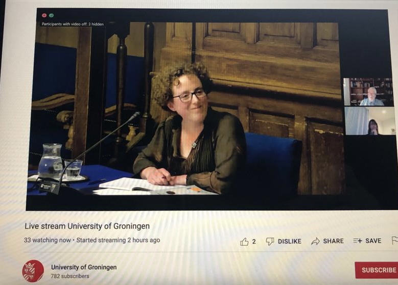 Mooie verdediging van @maaikepul! <a href="/univgroningen/">University of Groningen</a> <a href="/nhlstenden/">NHL Stenden</a>