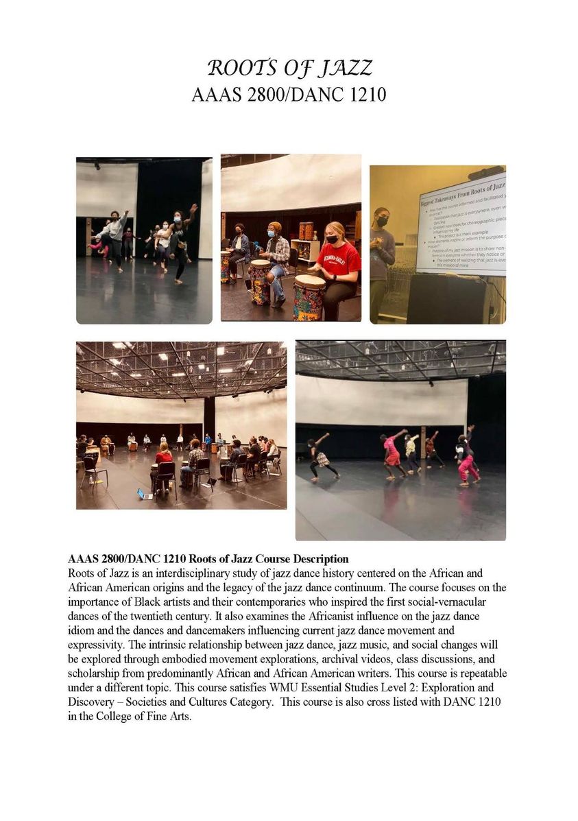 WMUIIAS's tweet photo. Two exciting African and African American Studies courses are being offered in IIAS in spring 2022! See photos for additional details and info! https://t.co/bCRNllge8s