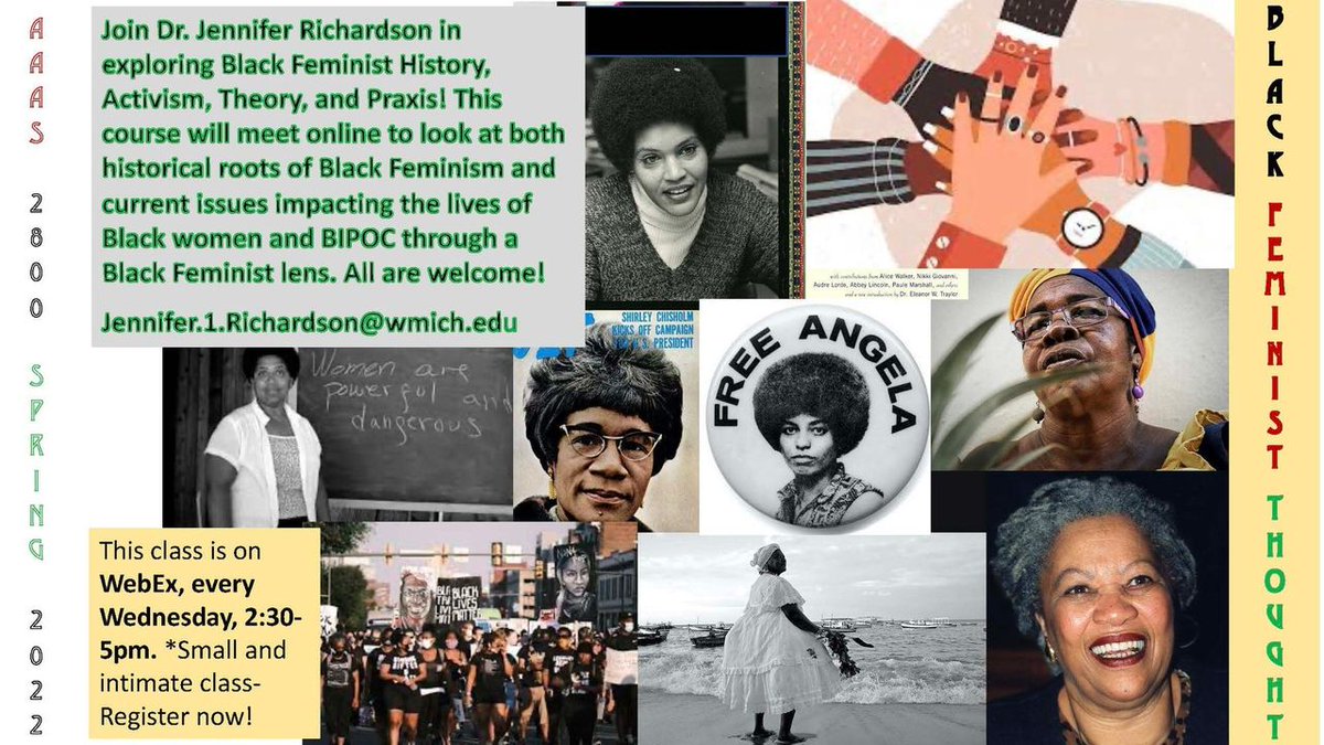 WMUIIAS's tweet photo. Two exciting African and African American Studies courses are being offered in IIAS in spring 2022! See photos for additional details and info! https://t.co/bCRNllge8s