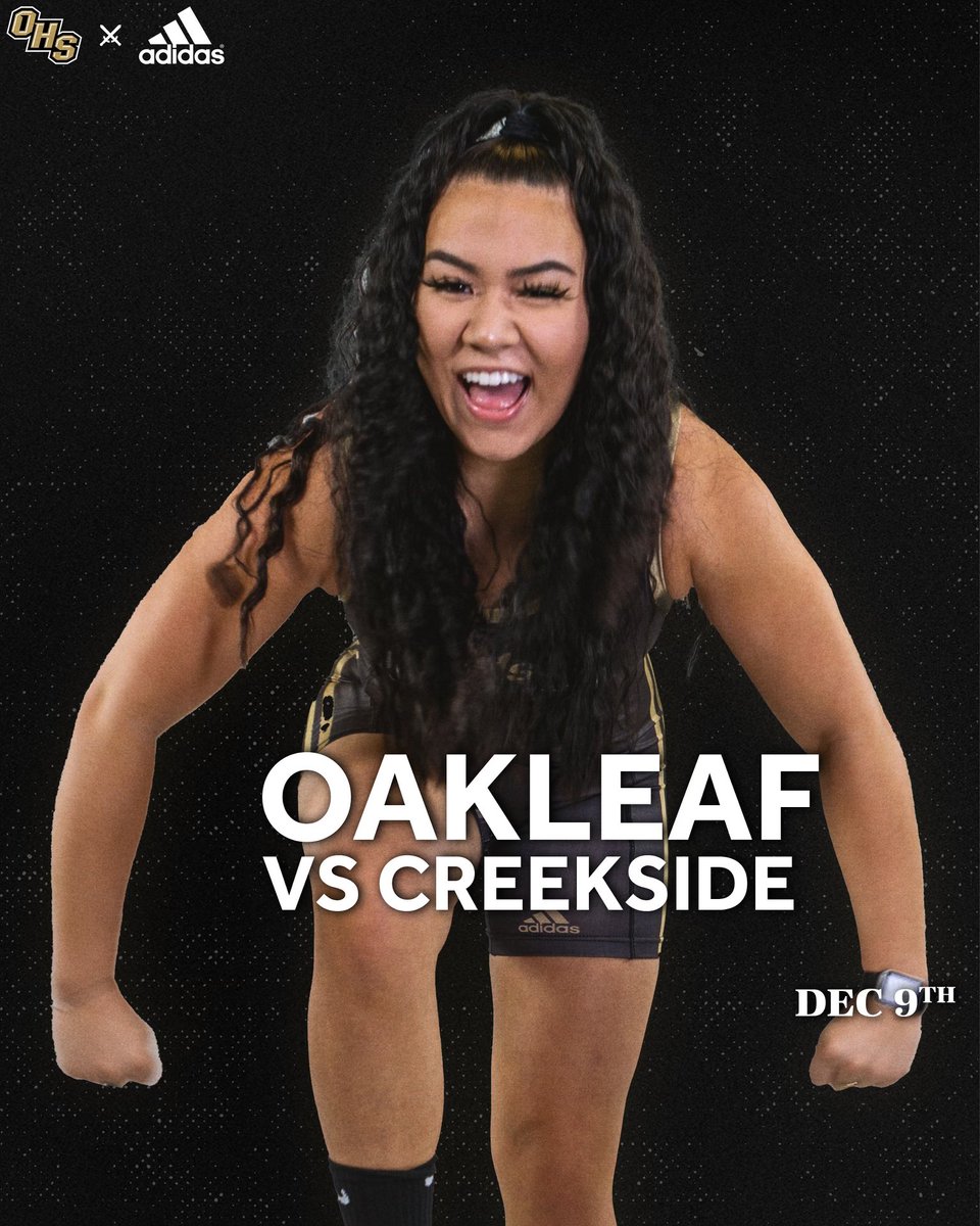 Oakleaf High School Girls Weightlifting (@oakleaf_gwl) on Twitter photo Meet day vs. District Rival <a href="/CreeksideWL/">Creekside Weightlifting</a> - 5:30 at the #castle #shannonstrong <a href="/Oakleaf_Ath/">Oakleaf HS Athletics #KnightNation</a> @OakleafHigh <a href="/ClayTodaySports/">Randy T Lefko</a> Meet day vs. District Rival <a href="/CreeksideWL/">Creekside Weightlifting</a> - 5:30 at the #castle #shannonstrong <a href="/Oakleaf_Ath/">Oakleaf HS Athletics #KnightNation</a> @OakleafHigh <a href="/ClayTodaySports/">Randy T Lefko</a>