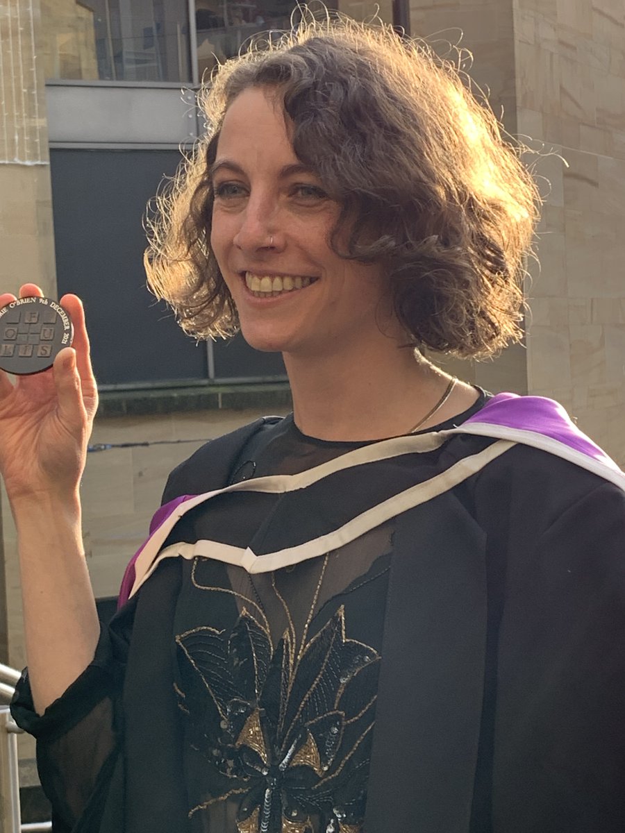 GSofAmedia's tweet photo. BREAKING NEWS: MLitt Fine Art Writing graduate Sarah O'Brien is winner of the 2021 @GSofA Foulis Medal. It was presented at the first in-person Graduation since lock down as the success of the 2021 cohort of Masters students was celebrated. FULL STORY
https://t.co/OmYsW3IJ4Y https://t.co/WdVUHtXjMu