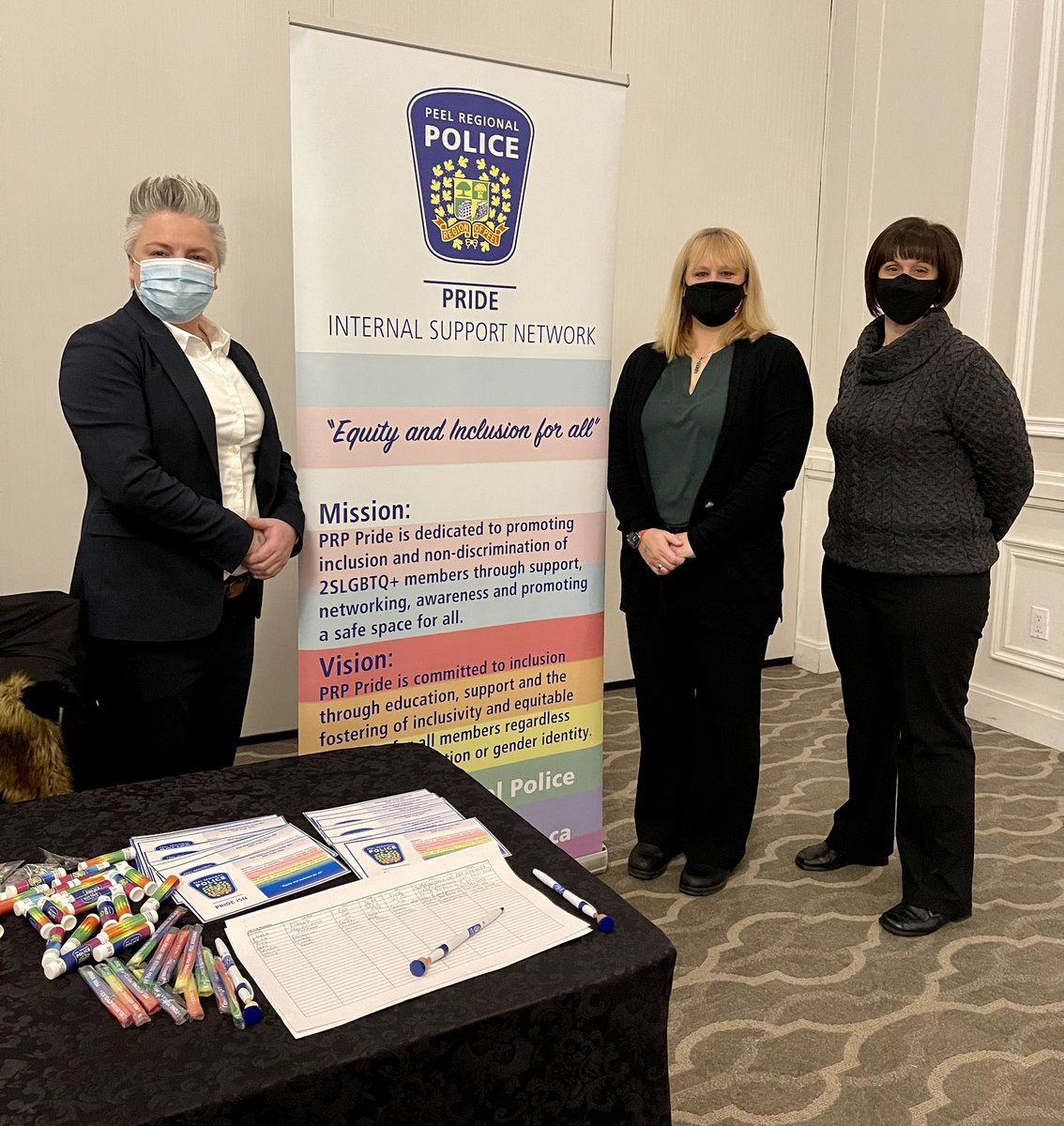 PridePrp's tweet photo. Happy to be a part of @PeelPolice 1st Women’s Symposium #WomenSupportingWomen #PRPWomensLeadership #women #ownyourdifferences @hclaytoncoach @HewisonPRP https://t.co/OyjjNuAi7Q