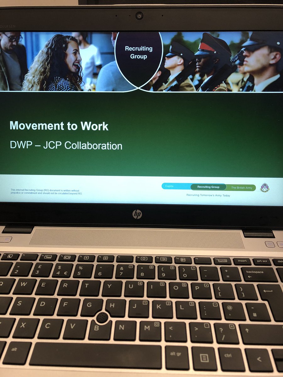 Thank you 🙏  #JCP #NewtonAbbot <a href="/DWP/">DWP</a> <a href="/MarkPeckDWP/">Mark Peck, DWP</a> <a href="/JCPinDevon/">JCP in Devon</a> to kickoff day 2 of our <a href="/BritishArmy/">British Army 🇬🇧</a> #MovementToWork presentation <a href="/hq_recruiting/">HQ Recruiting Group</a> #FindWhereYouBelong 🇬🇧