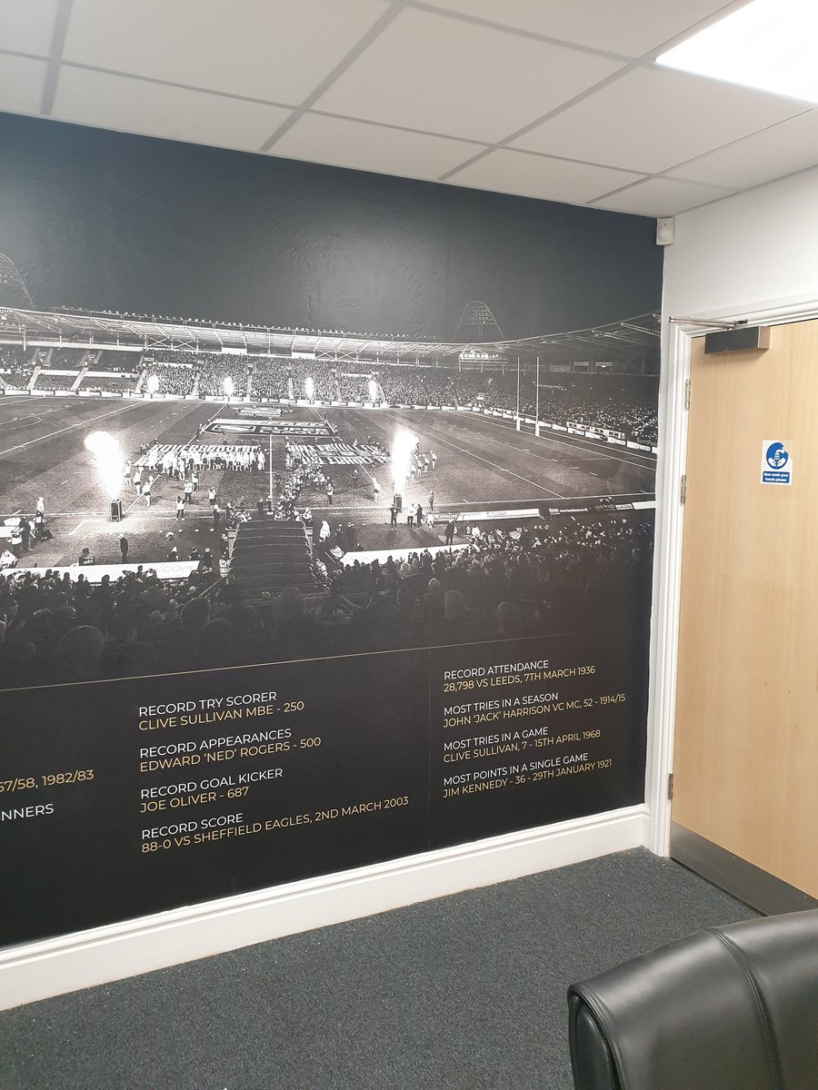 paul_matchett's tweet photo. Just fitted this for Hull FC's offices https://t.co/xyMSqmOpFj