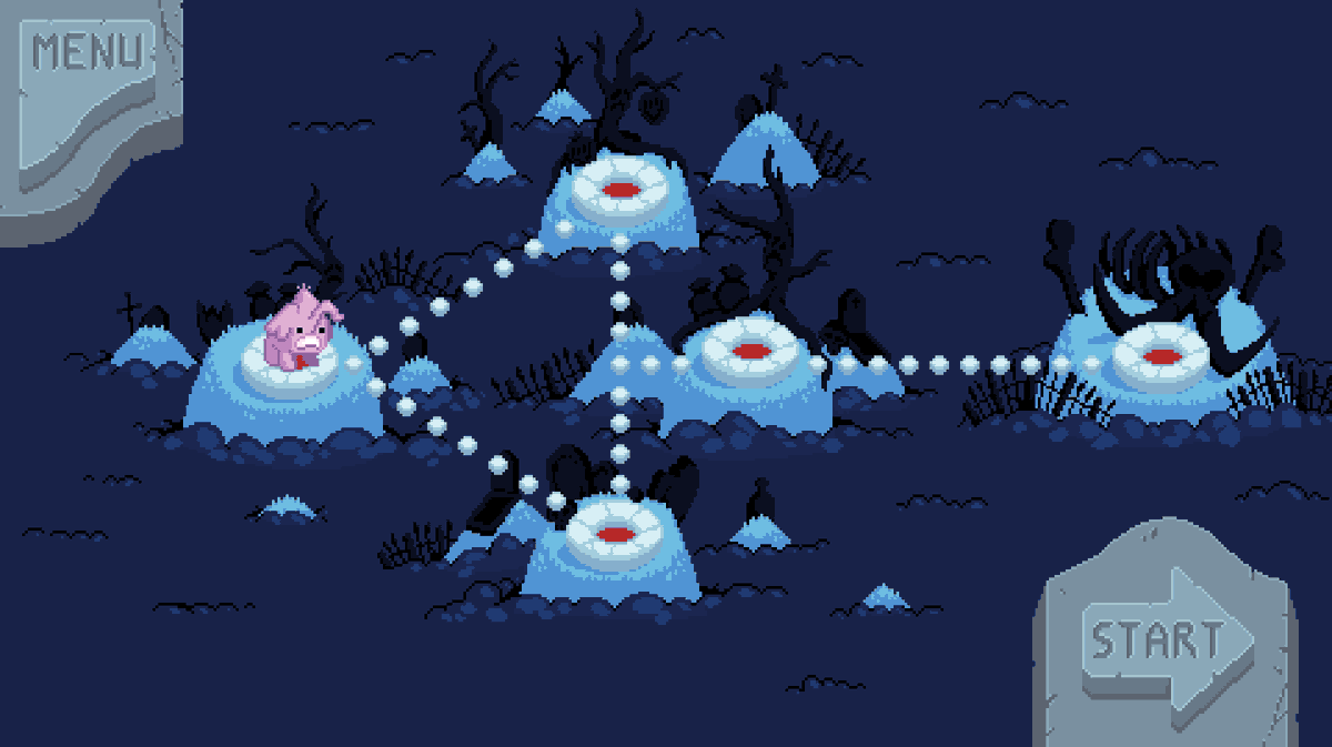 Broelbrak's tweet photo. Pinkston goes to the grave of his great mammoth ancestors.
#pixelart #animation #gamedev #indiedev #characterdesign #originalcontentartist #indiewatch #levelselect #cute #horror #arcade #retrogaming #tvpaint #elephant #graveyard https://t.co/Qfkkofmteq