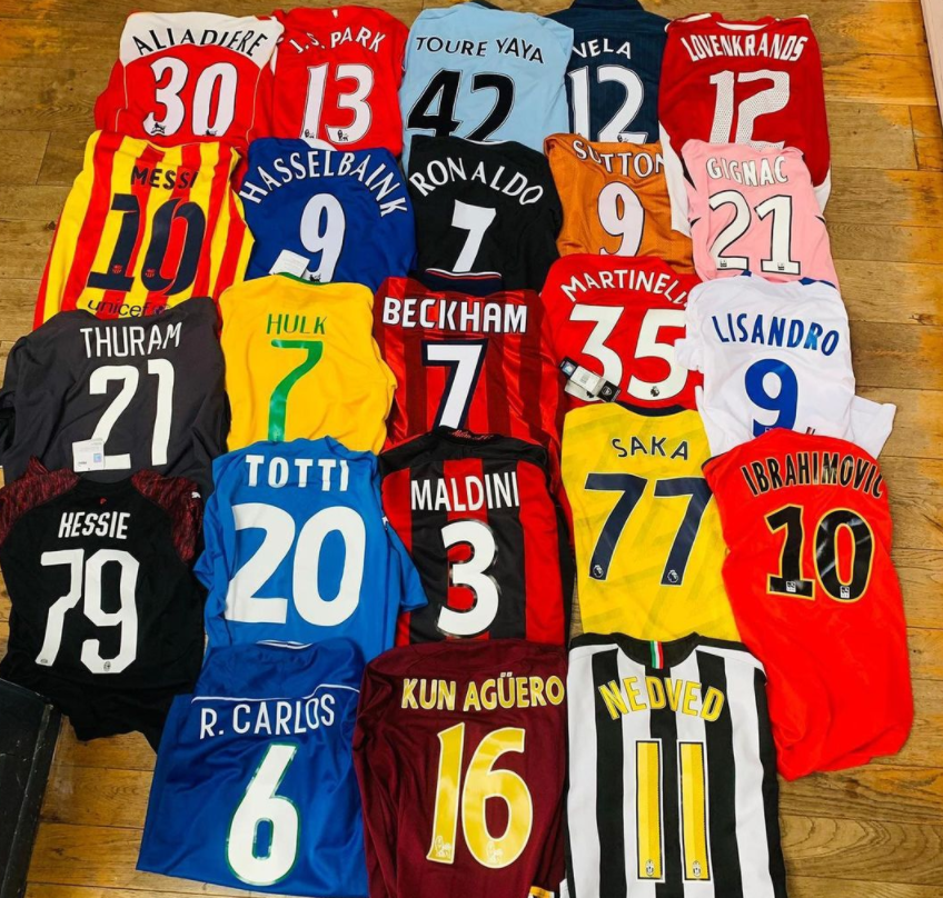 ShoeAcademy_'s tweet photo. why not try out retro football shirts ? #STEPCORRECT #LIVECORRECT https://t.co/tdAQrgzgb6