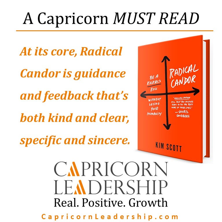 CapricornLead's tweet photo. Former Apple and Google exec Kim Malone Scott encourages #leaders to give feedback that incorporates both praise and criticism. https://t.co/S32SQdcGr8 #leadership #culture  #capricornleadership https://t.co/nF3Xnpw6F3