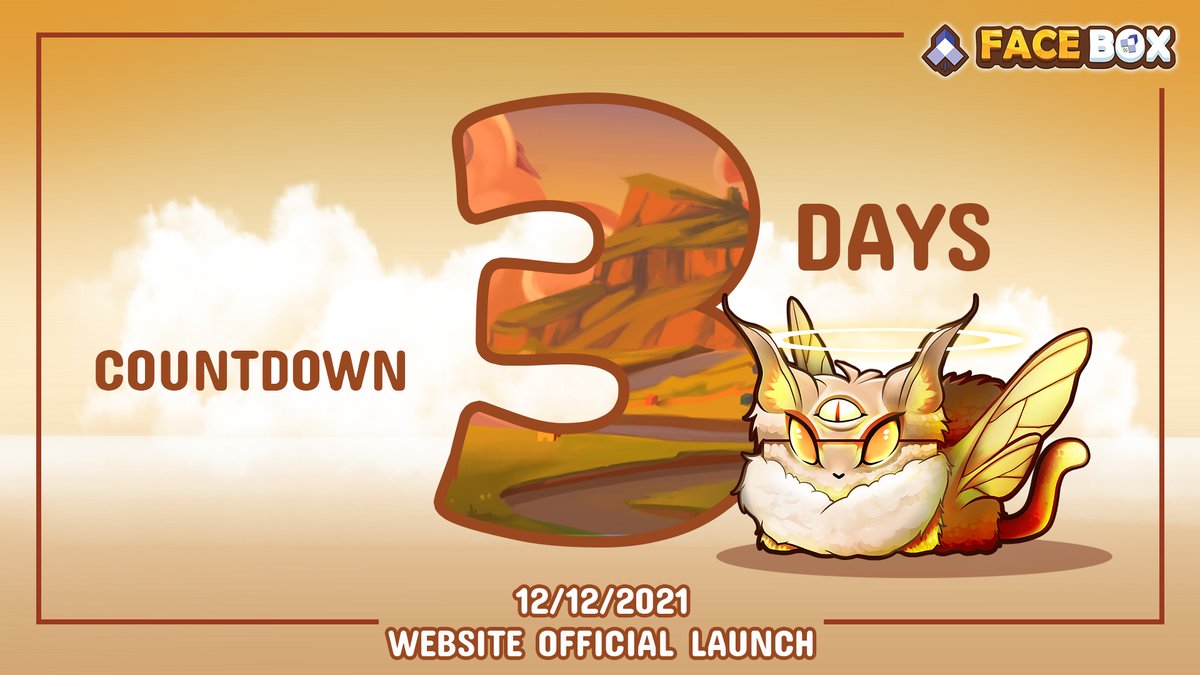 FaceBox_app's tweet photo. Tick Tock...⏳Tick Tock...⏰

The clock is running - 3️⃣ Days to GO until our Website launch!
We are bringing the greatest experience to you 😋
STAY TUNED.

#FaceBox #BinanceSmartChain #NFTGame #NFTcollector https://t.co/ULiQWu3DBn