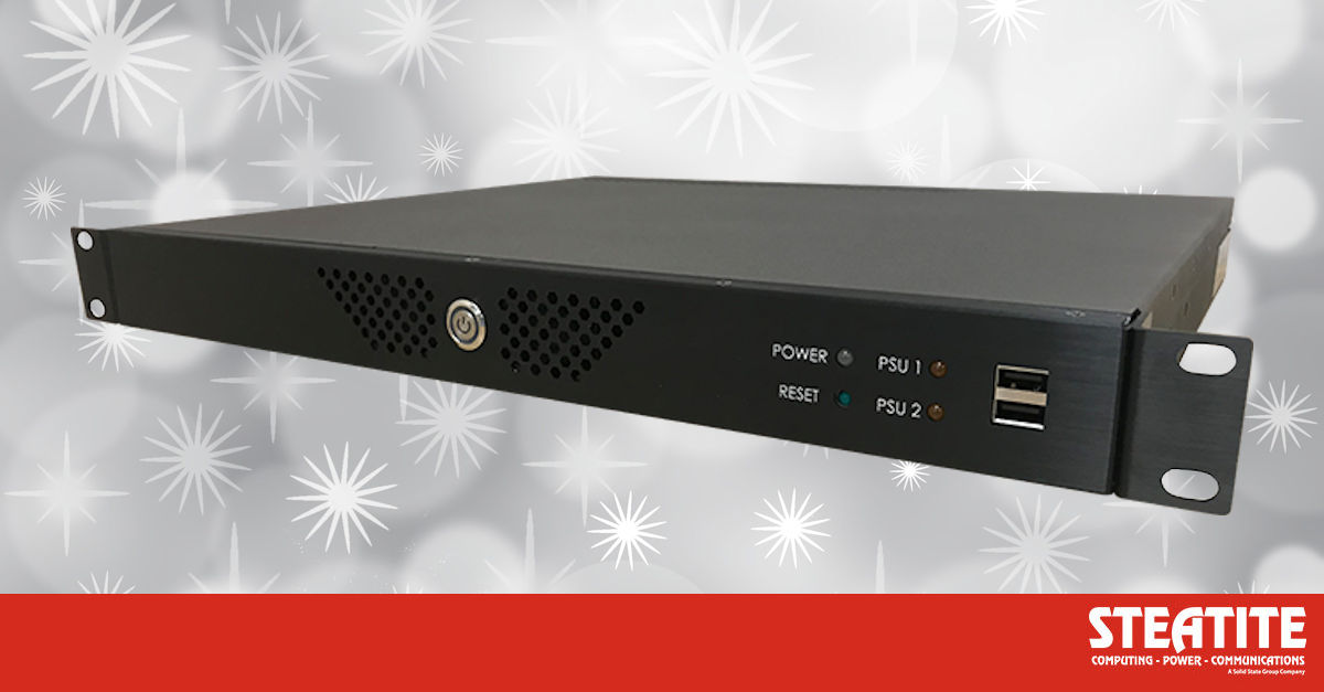 Steatite's tweet photo. We’re delivering Christmas! Our 1U #RackMount PCs are playing Christmas tunes in shops and restaurants and preparing to broadcast our favourite movies over the festive season. See more about these versatile PCs: https://t.co/vtMS8eAMIx
#RackMountPC #IndustrialPC https://t.co/A8CF1CAEv7