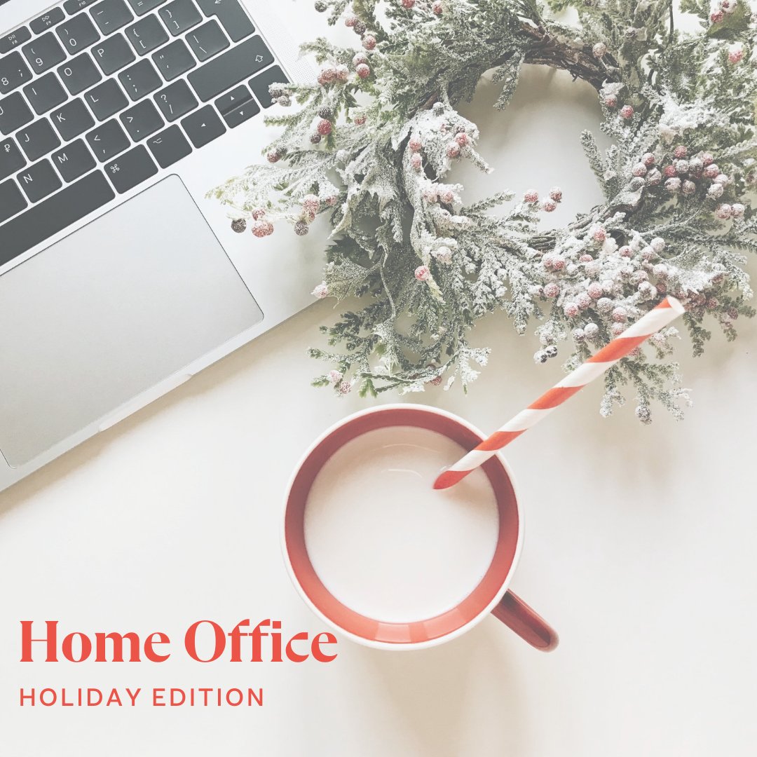 There’s snow place like home, especially since the pandemic started. Just because you might not be in the office for the holiday season, it doesn’t mean you can’t dress up your #homeoffice to bring the festivities to your zoom meetings! Will you be decorating your #wfh office?