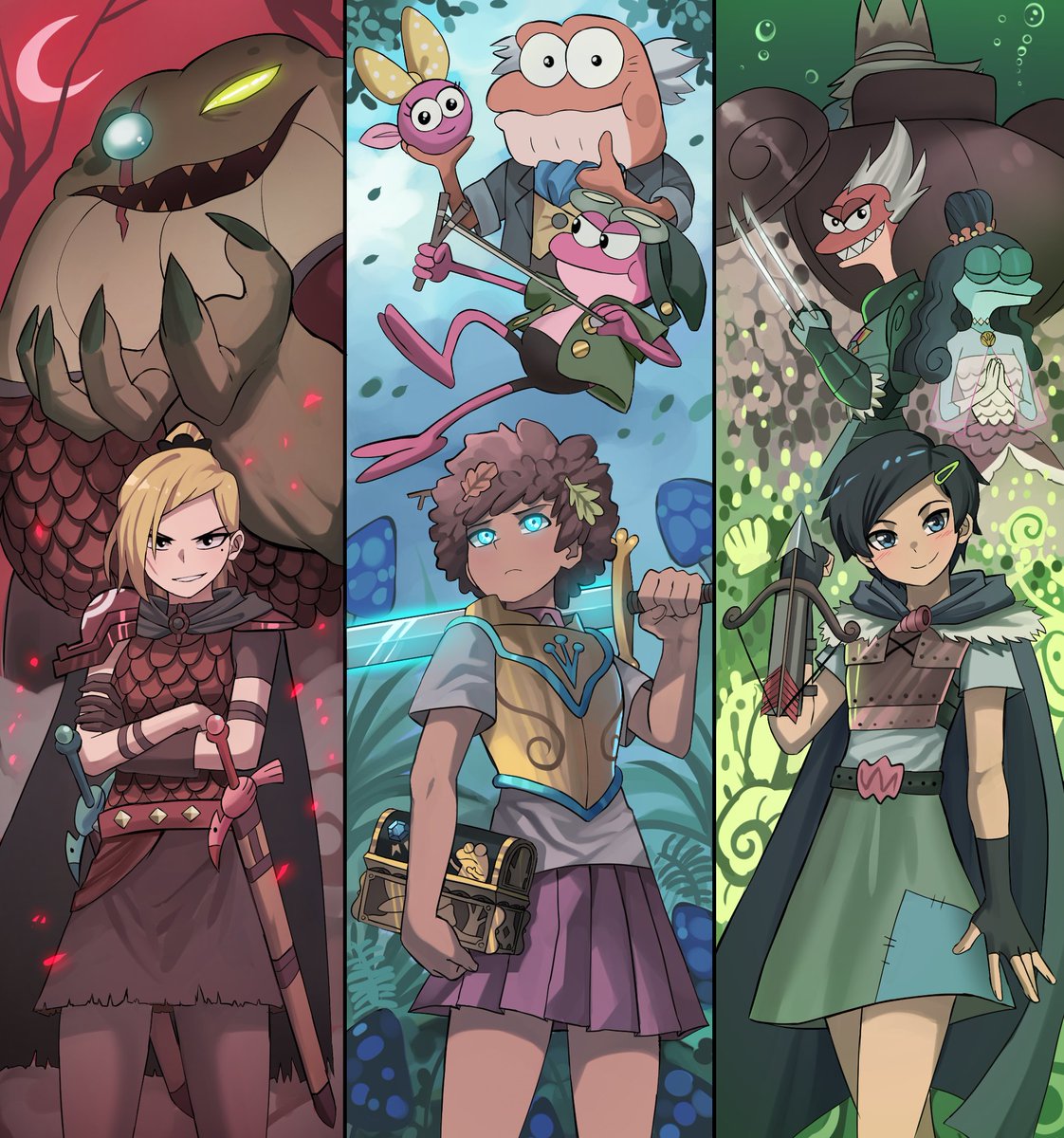 Jourd4n_'s tweet photo. Amphibia https://t.co/iwoSueVr2E